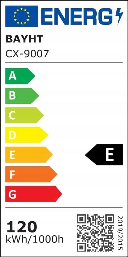 Inteligentna lampa sufitowa LED ściemniana 9 głowic, sterowanie apli