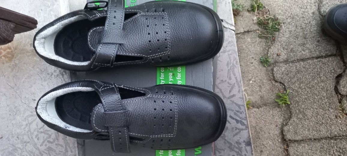 Buty robocze sandały ochronne PPO Strzelce Op. zupełnie nowe, 39/ 40