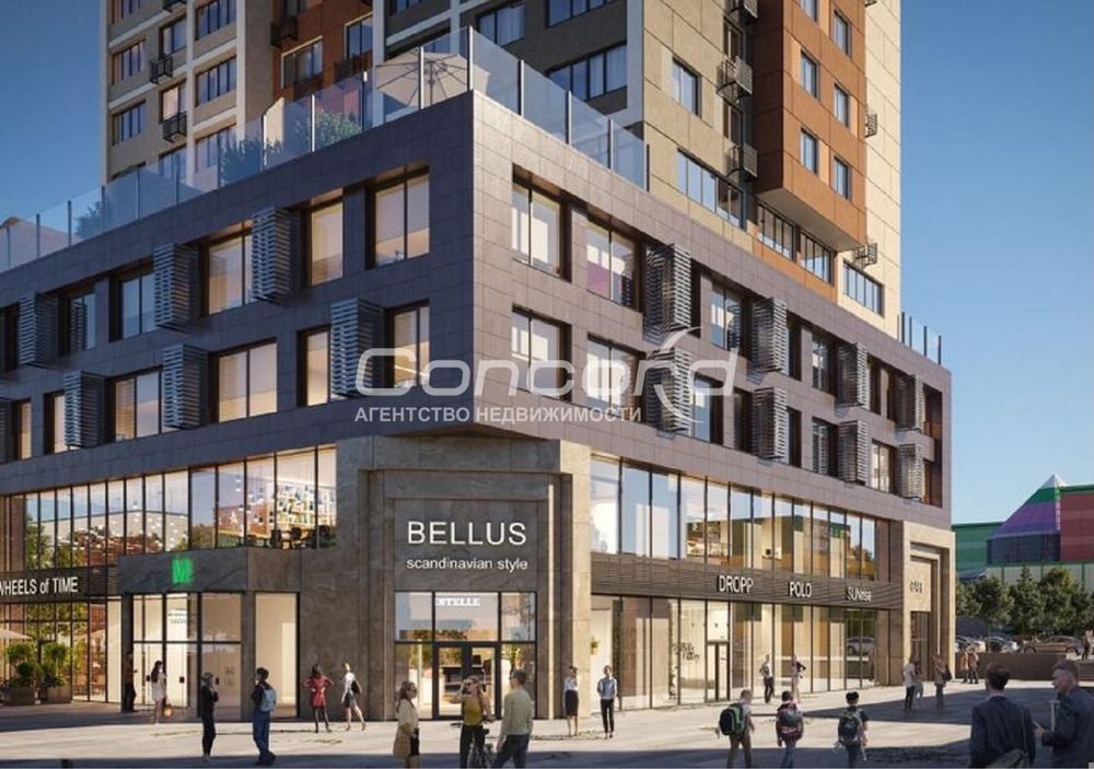 Оболонський просп., 6-А. ЖК "Obolon Plaza". Двокімнатна