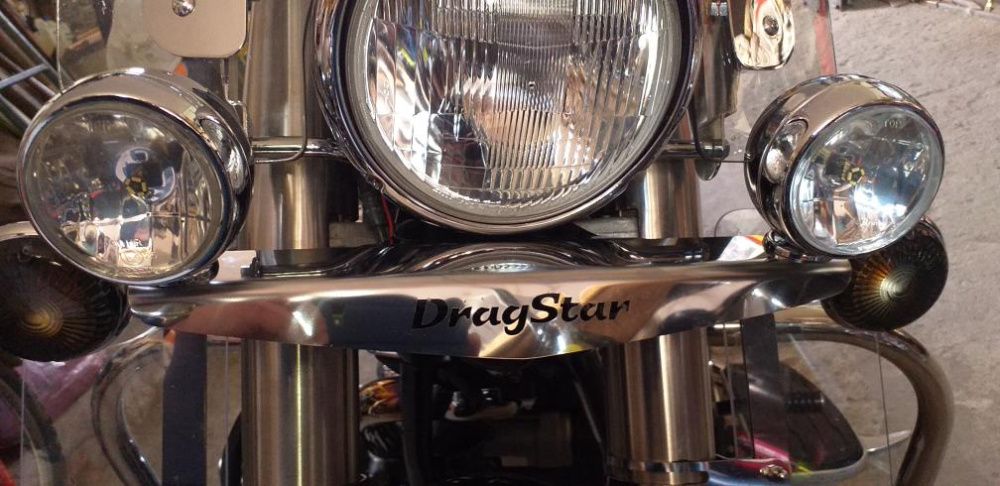 Lightbar poprzeczka Yamaha Drag Star Dragstar V-Star 650, 1100, 1300