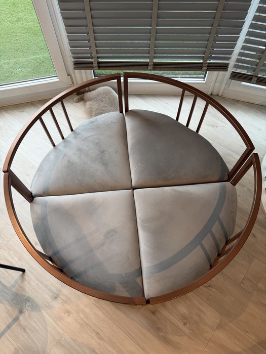 Krzesla szare 4 sztuki