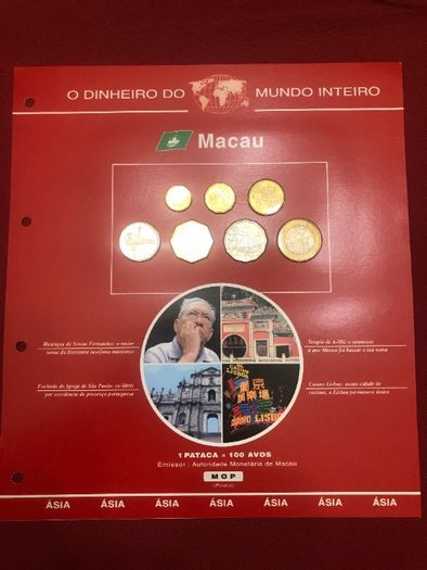 Moedas do Mundo - Macau