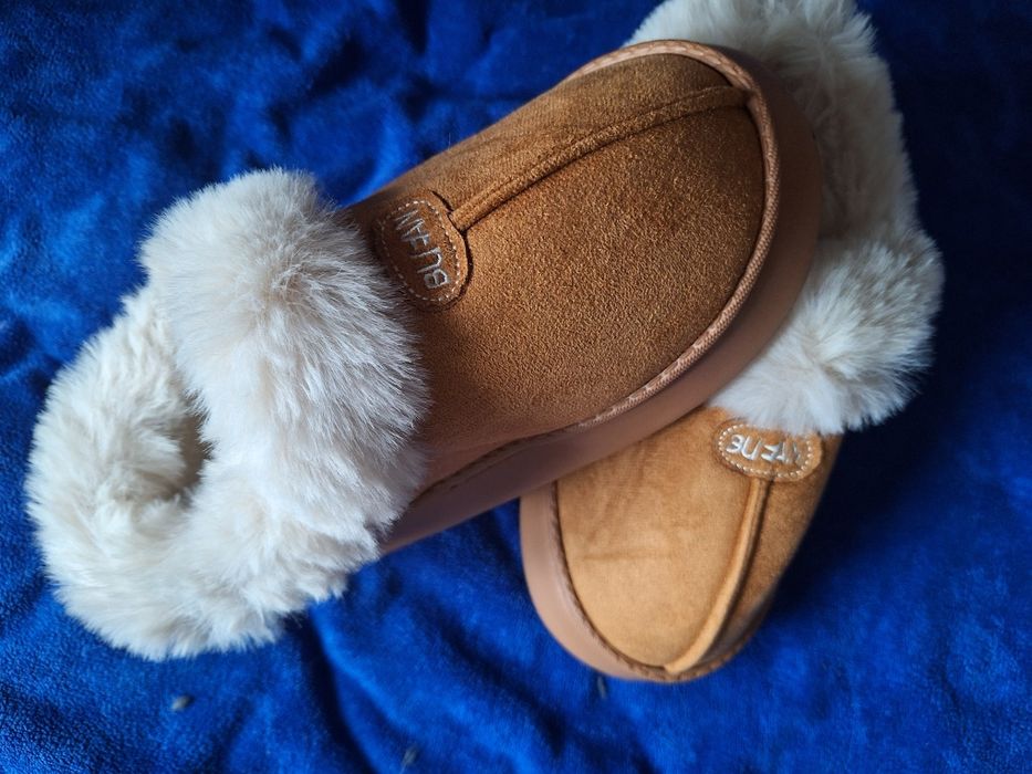 Zimowe buty, kapcie cieplutkie 40 ,wkładka 24,5cm