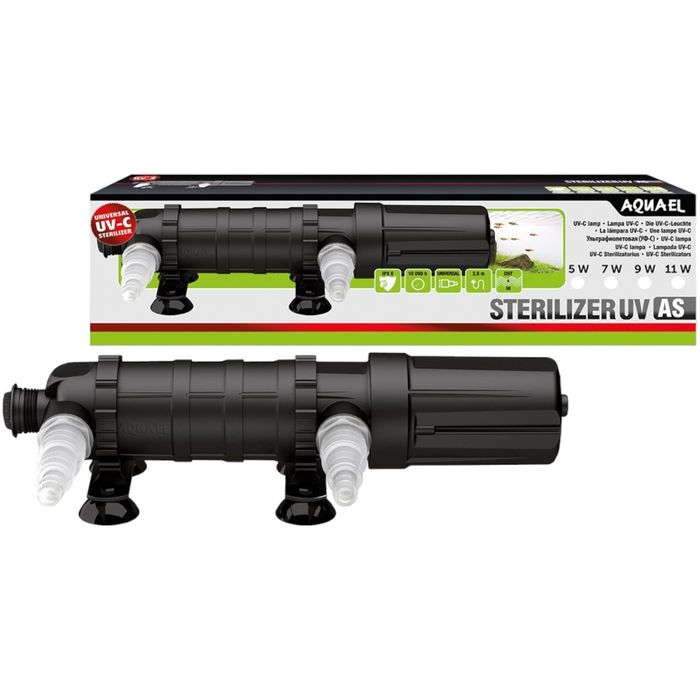 AQUAEL Sterylizator Lampa UV UV-C AS 2.0 9W nowy Prezent