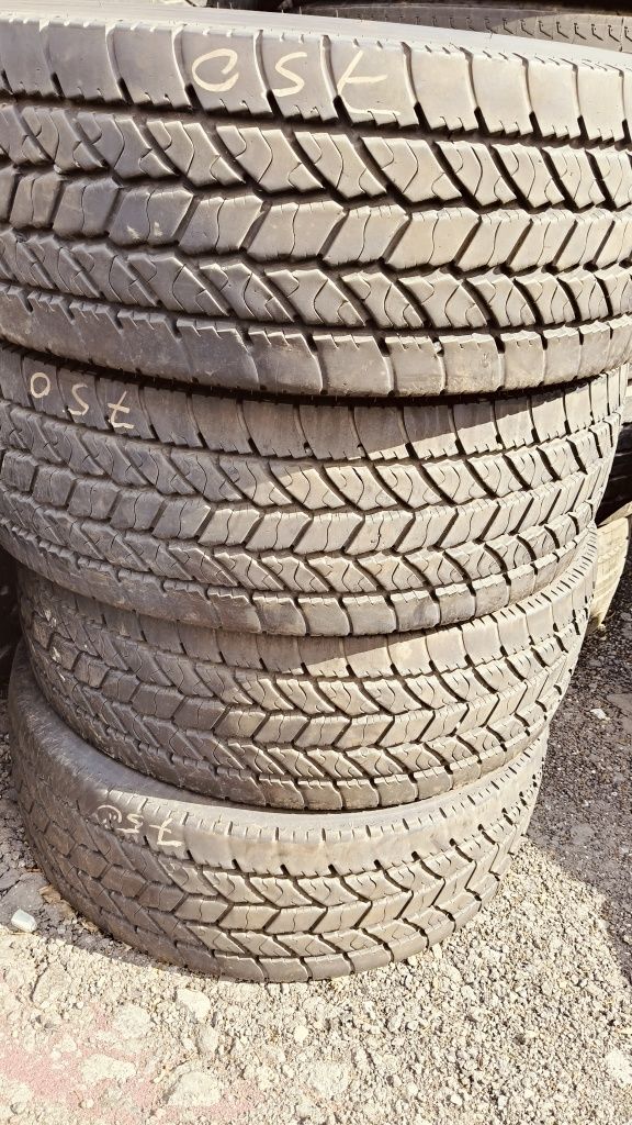 Opony 315/60r22.5 używane Goodyear napęd przód bez napraw