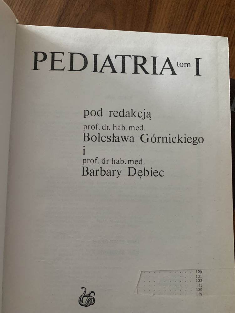 Pediatria zestaw tom I i Ii