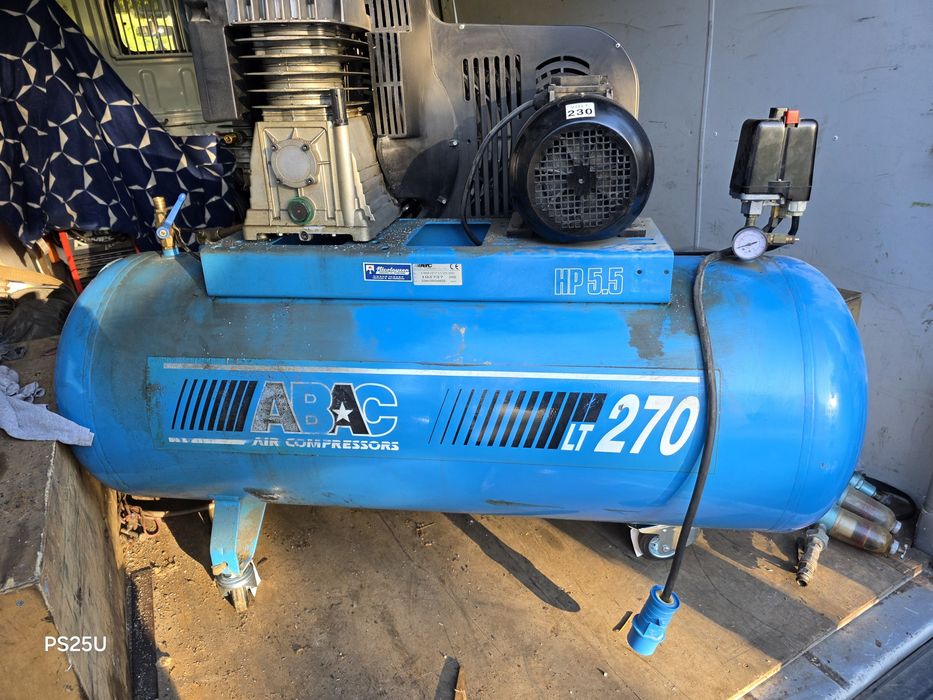 Kompresor ABAC + Osuszacz Atlas Copco
