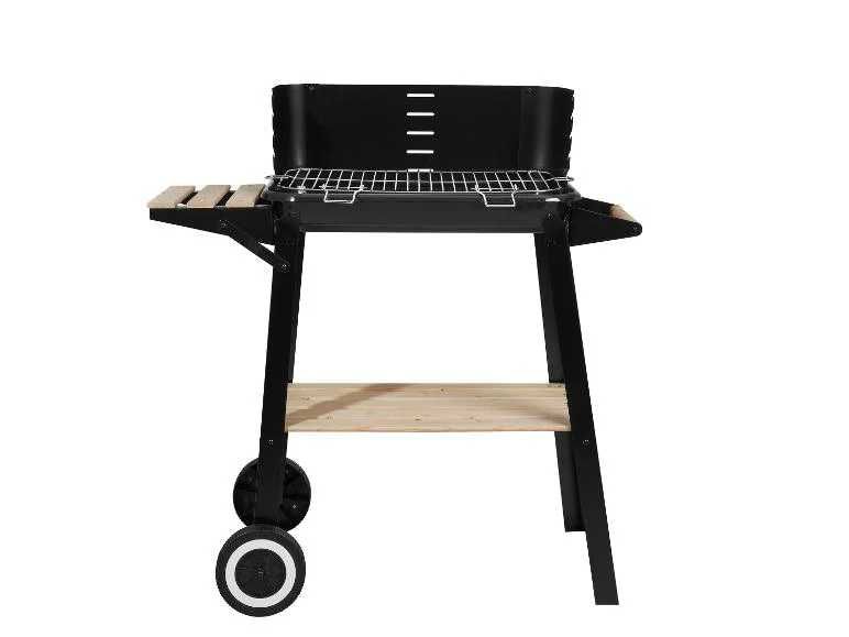 GRILL WĘGLOWY OGRODOWY na kółkach Rożen gril do ogrodu NOWY BBQ