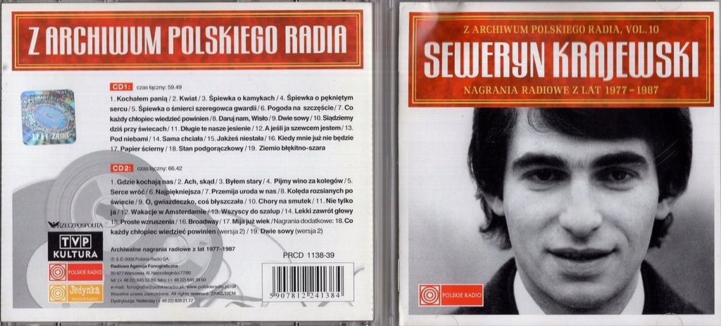 Seweryn Krajewski - Nagrania Radiowe - Z Archiwum Polskiego Radia
