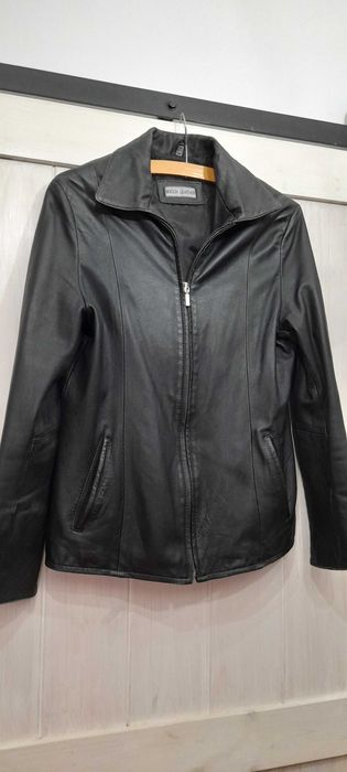 żakiet skórzany / kurteczka firmy Broch Leather r. 38