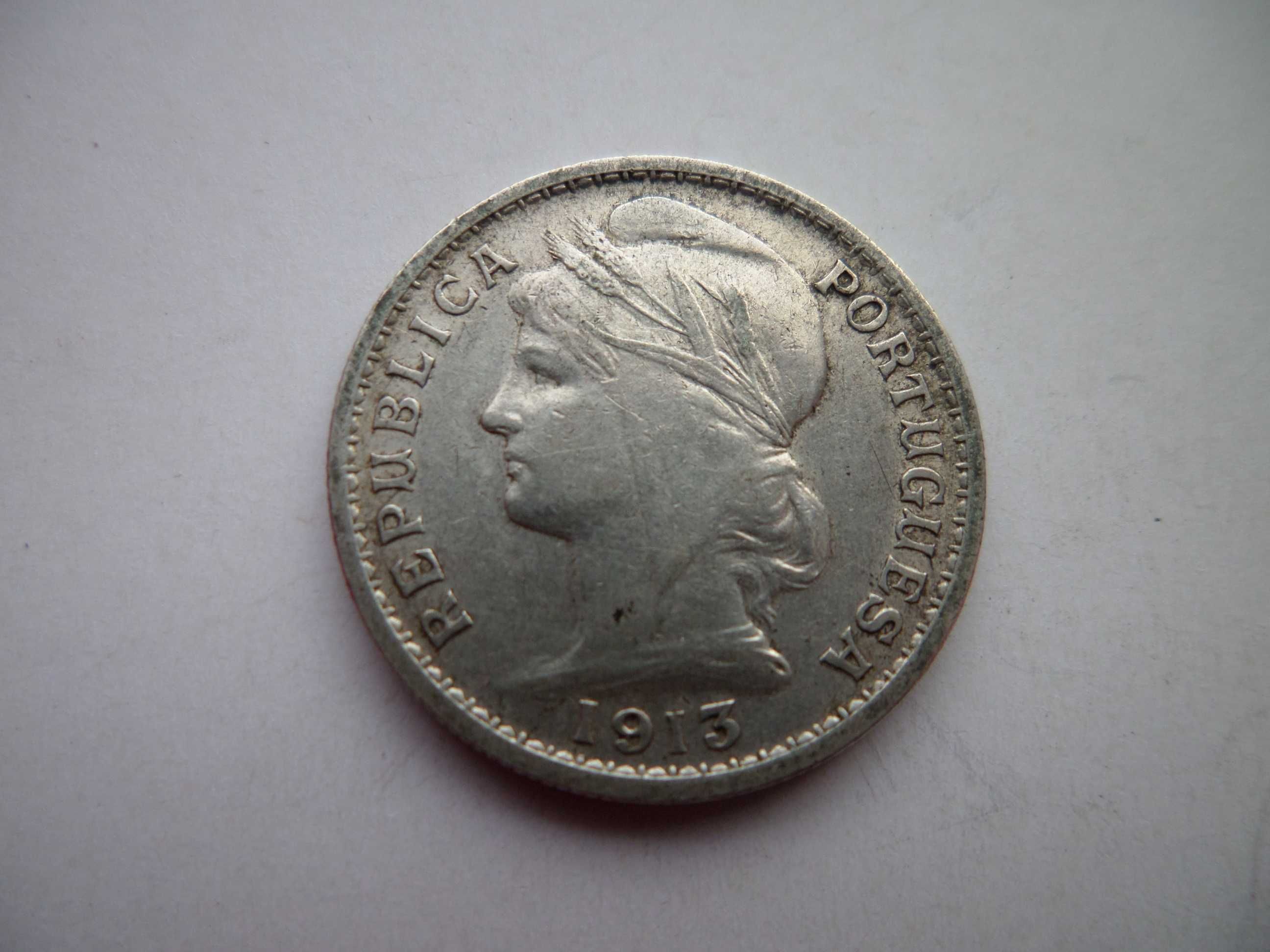 Republica:   20 Centavos 1913   Prata