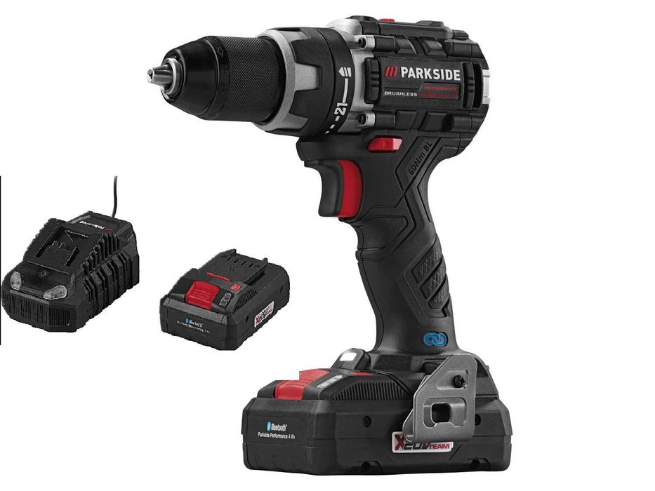 Wkrętarka Parkside PABSP 20 Li C4 + aku 4ah + ładowarka  AKTUALNE