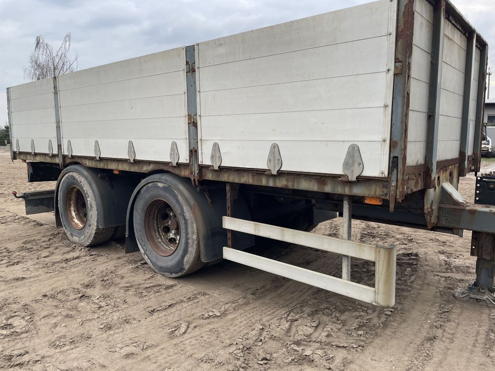 Przyczepa DAPA 14 ton Kel Berg Nopa  tandem Platforma