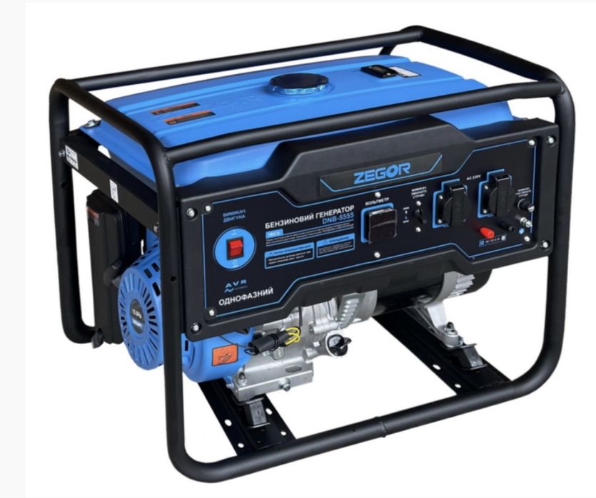 Генератор Zegor 6 квт медная обмотка