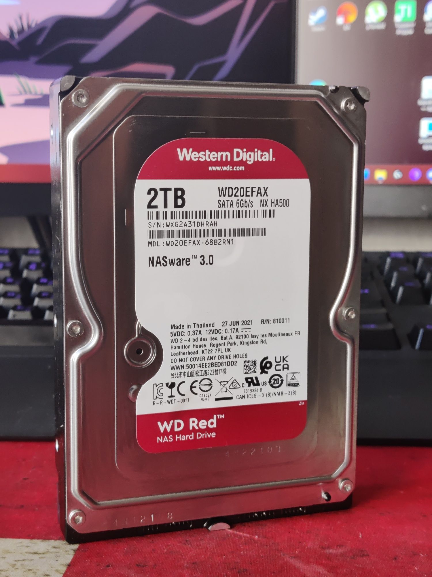 HDD WD WESTERN DIGITAL 2 tb жорсткий диск