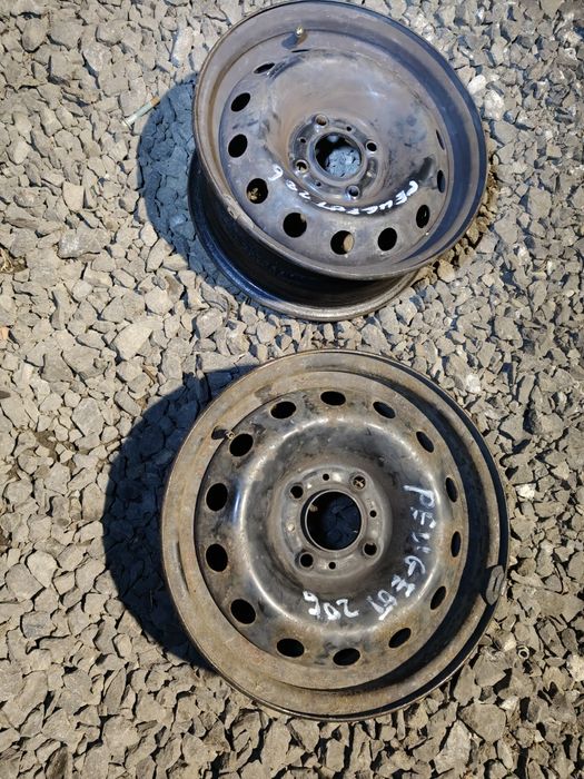 Felgi r 14 dwie sztuki zapas peugeot 206 207 plus 307