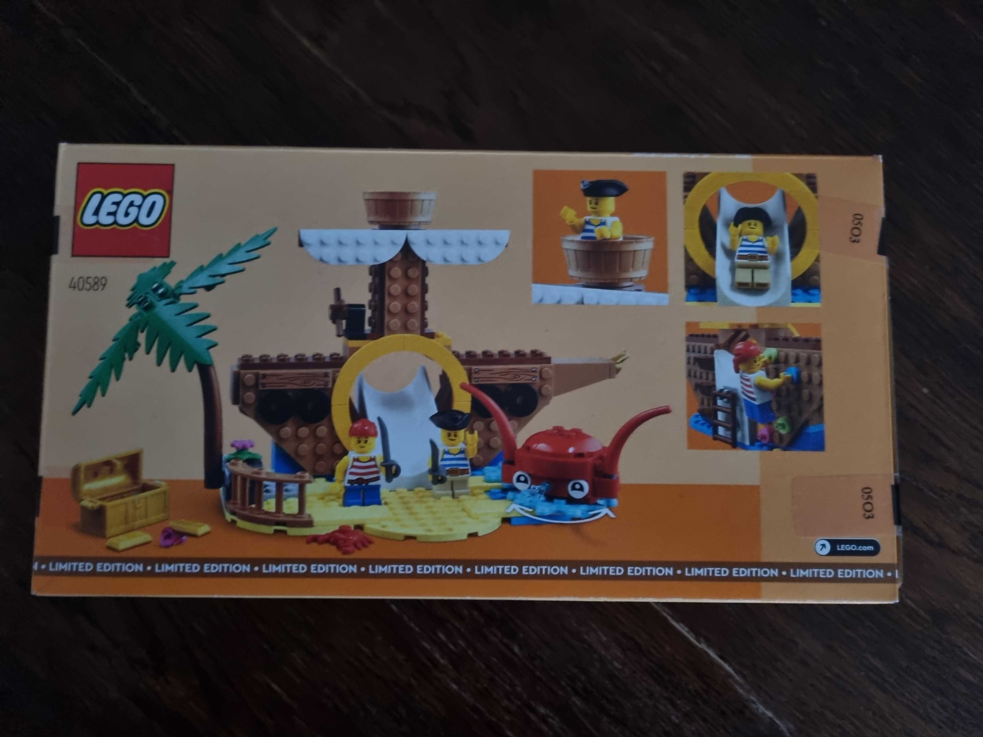 Lego 40589 - Plac zabaw ze statkiem pirackim