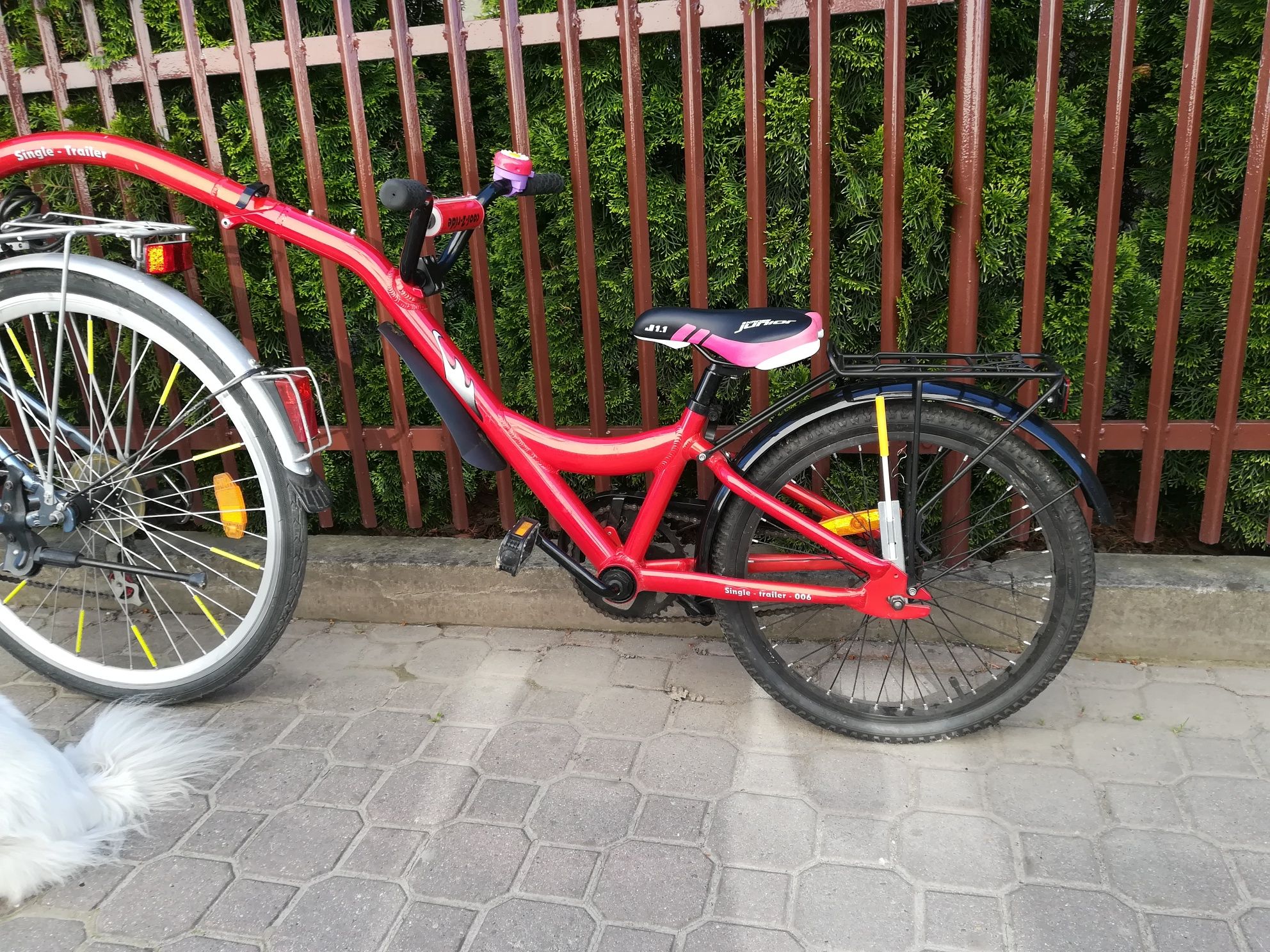 Hol rowerowy przyczepka
