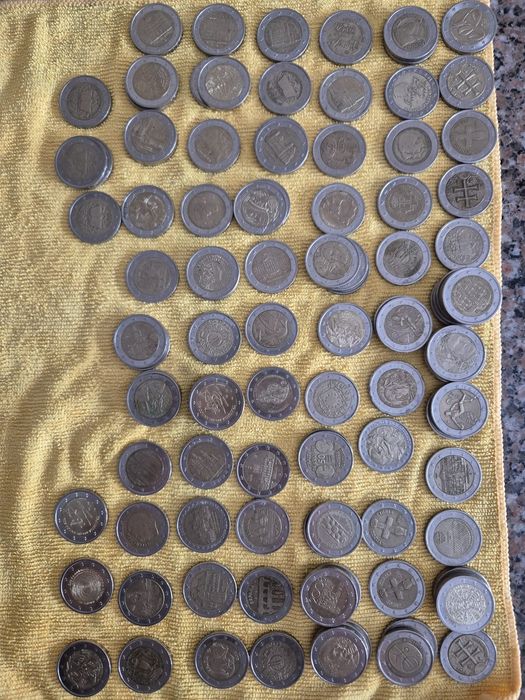 Lote de Moedas 2€ de Coleção