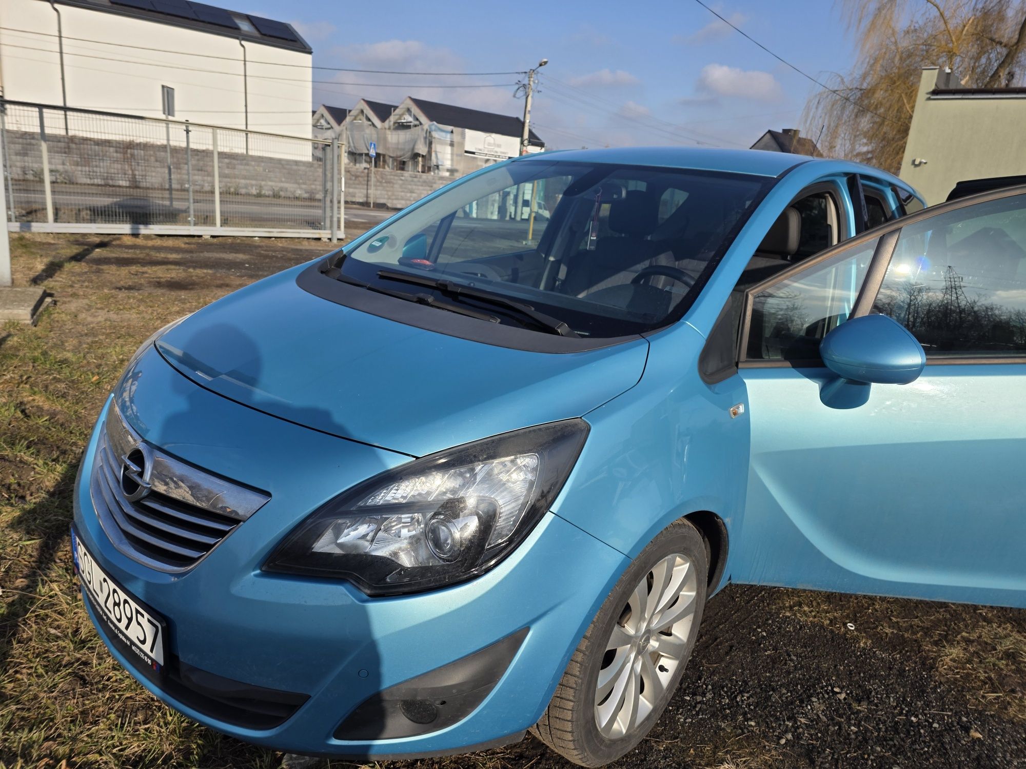 Opel meriva błekitny