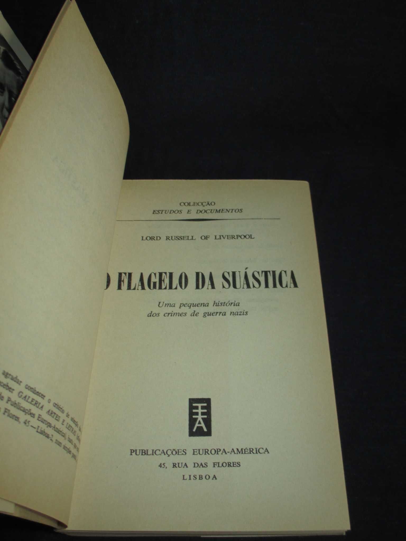 Livro O Flagelo da Suástica Lord Russel Of Liverpool