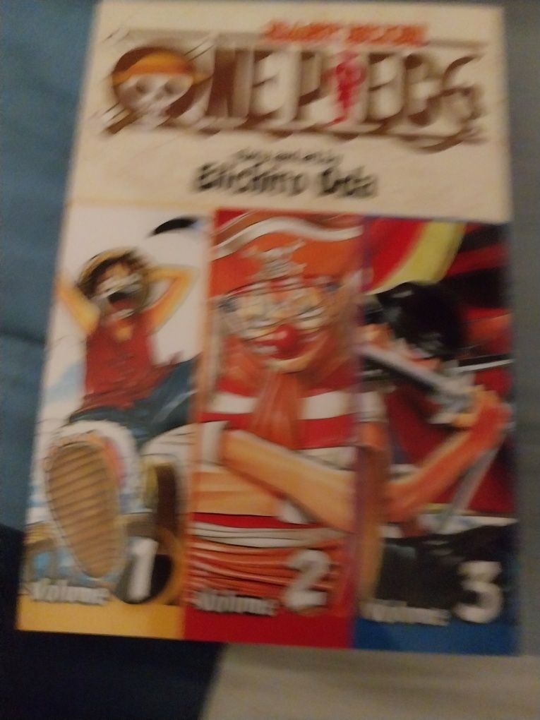 Manga - One piece 1,2,3