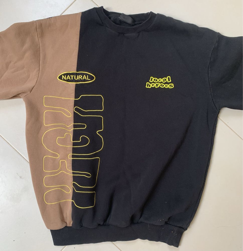 Spodnie i bluza Local Heroes Czarno-brązowa