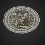 Kolekcjonerski talerz Hutschenreuther  sygnowany B41/051904