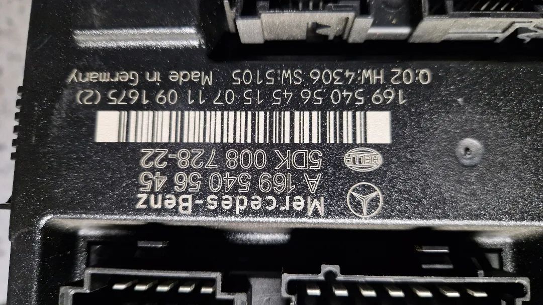 MERCEDES A KLASA W169 B KLASA W245 MODUL SAM A1695405645
