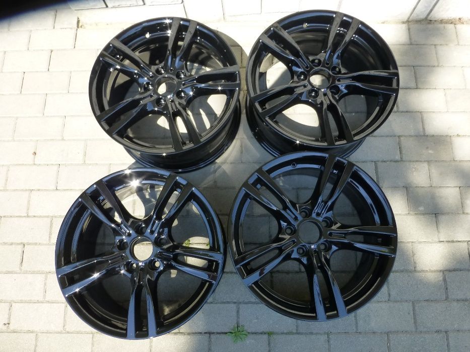 Oryginalne felgi BMW F30 F35 GT F10 X1 X3 X4 18'' M-Pakiet!! Czarne