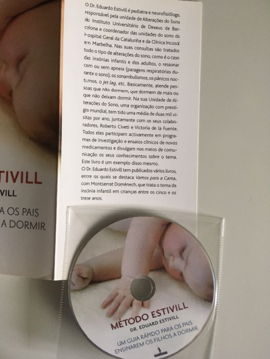 2 livros: Método Estivill, com CD + Estratégias último recurso dormir