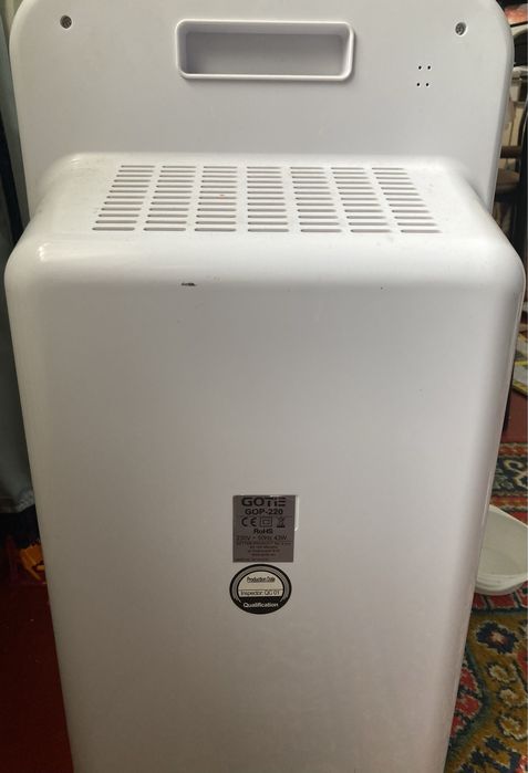 Очиститель воздуха на 50м3.Gotie.