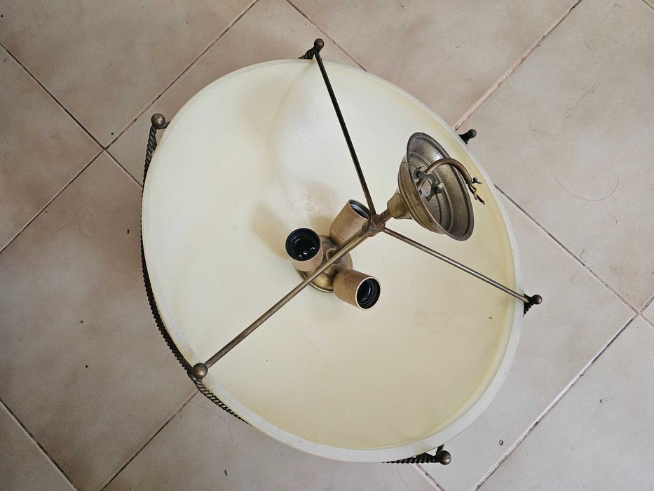 candeeiro de teto vintage