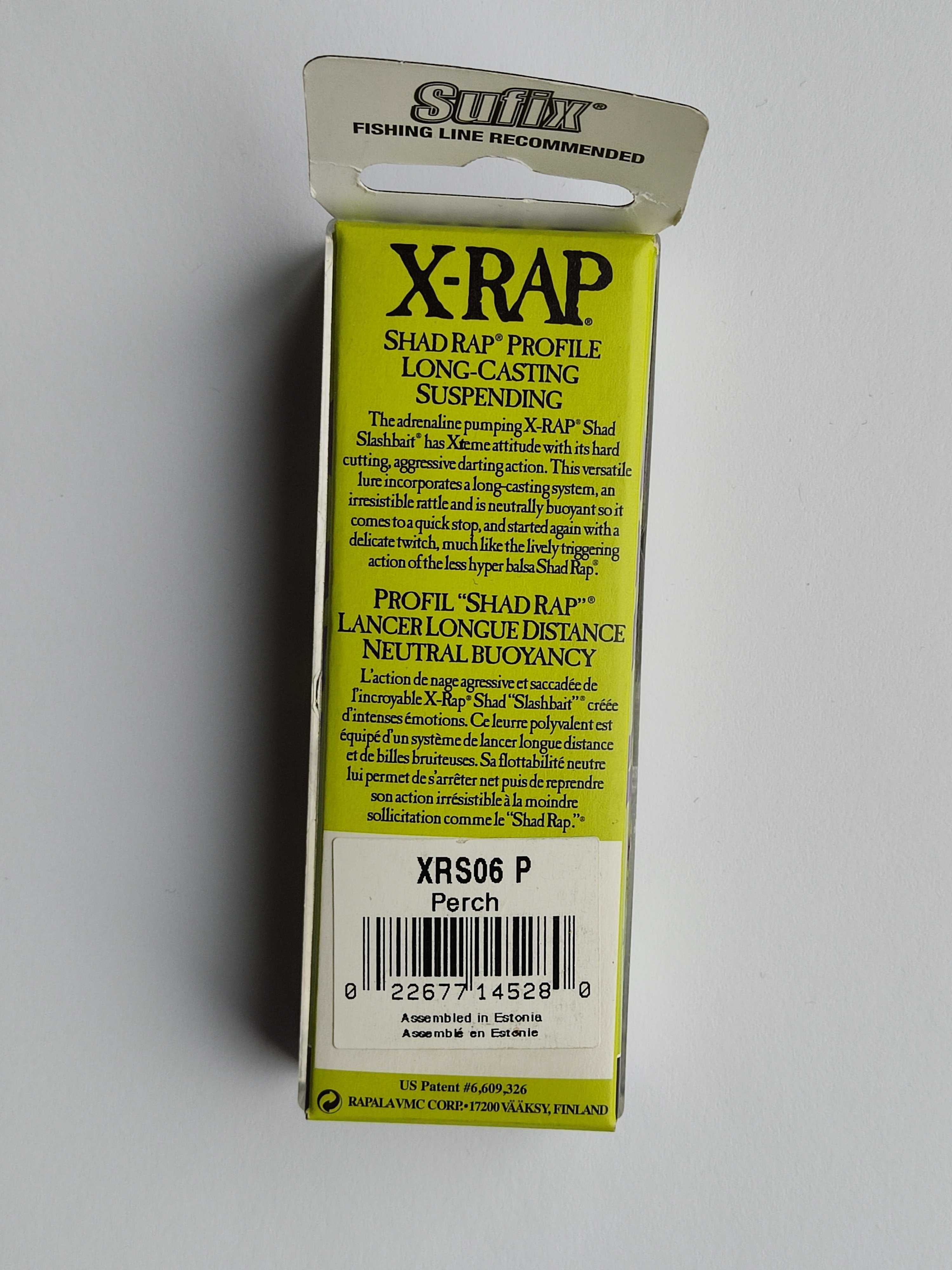 Wobler Rapala X-RAP SHAD XRS06 P