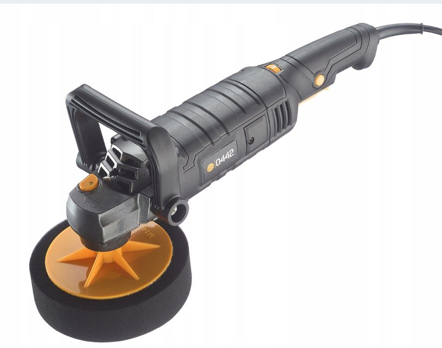 Polerka samochodowa szlifierka z regulacja obrotow 2600w gąbki pasty