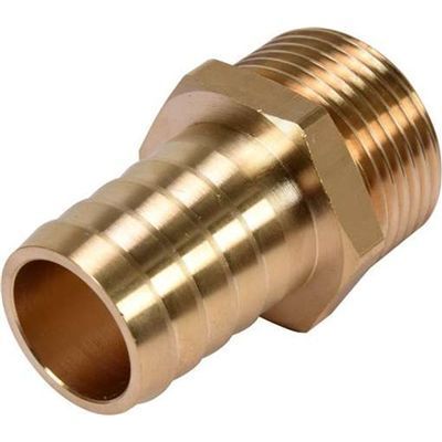 Króciec Mosiężny Do Pomp 1 Cal X 25Mm Vorel