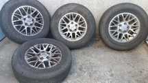 Jantes 17 polegadas Jeep com pneus 255 65r17