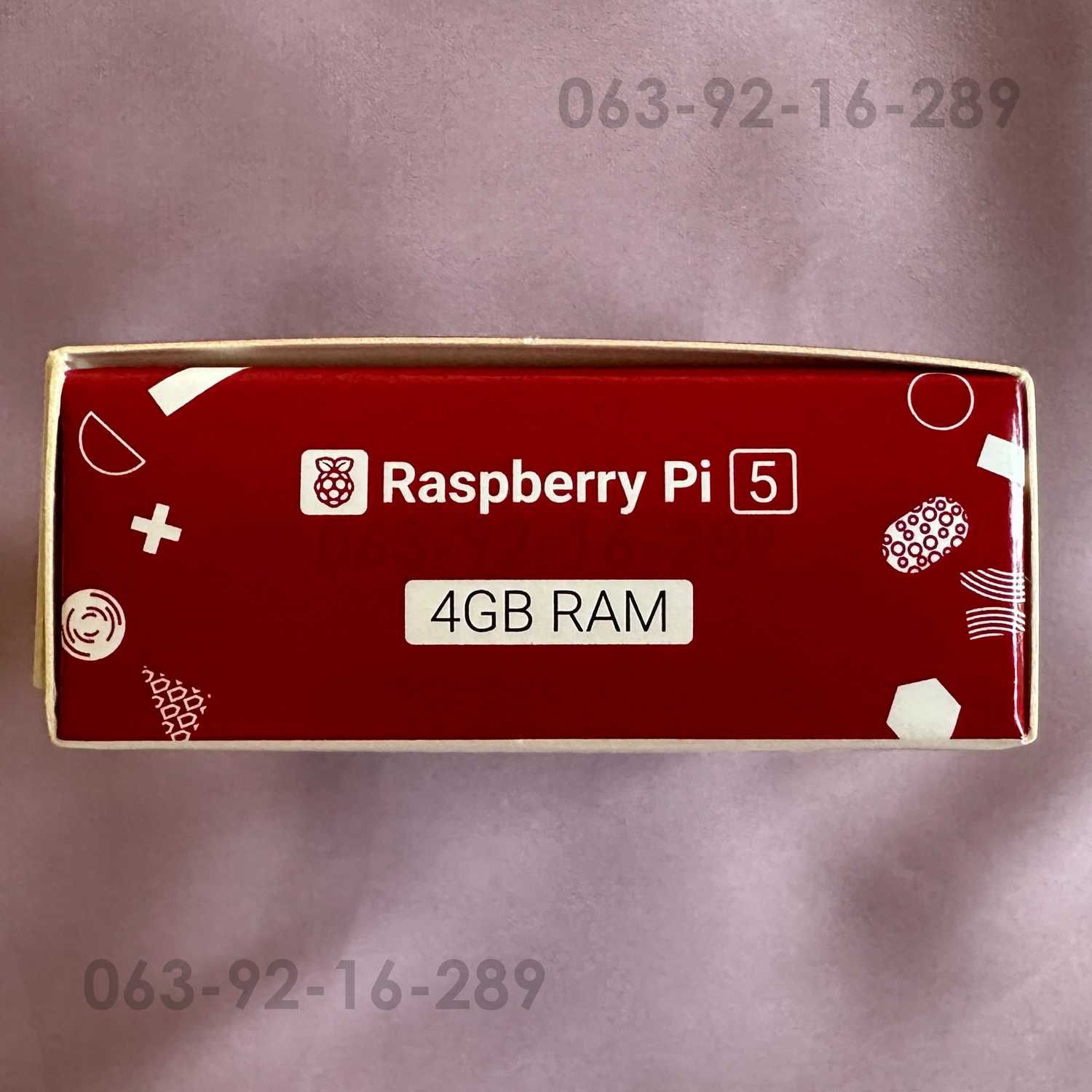 Raspberry Pi 5 4GB офіційний блок живлення система охолодження кулер