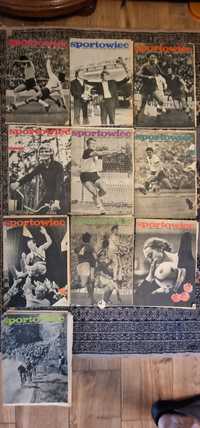 kolekcja starych gazet sportowiec