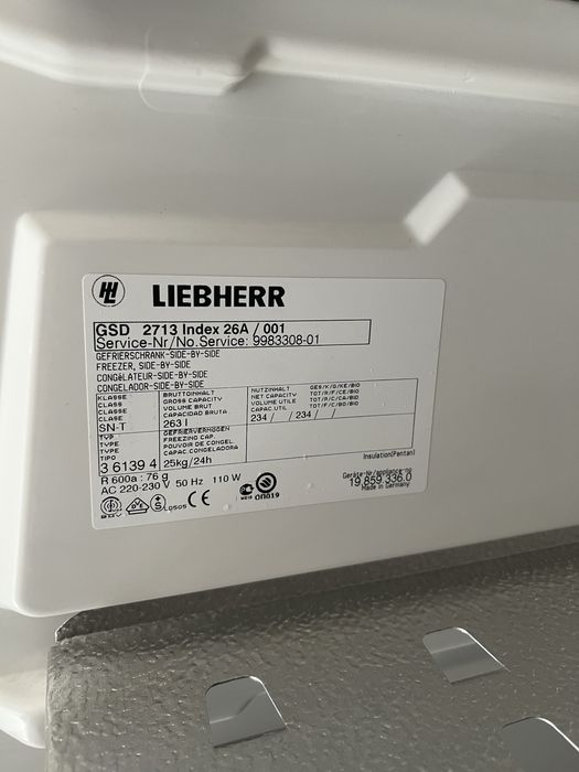 Arca congeladora LIEBHERR