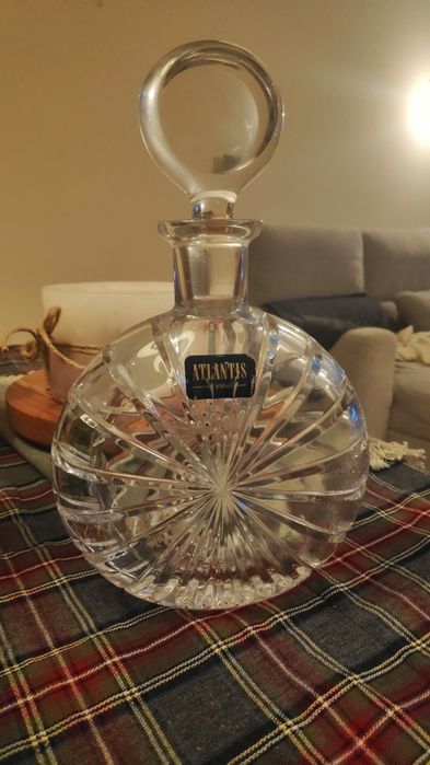 Garrafa de licor cristal Atlantis