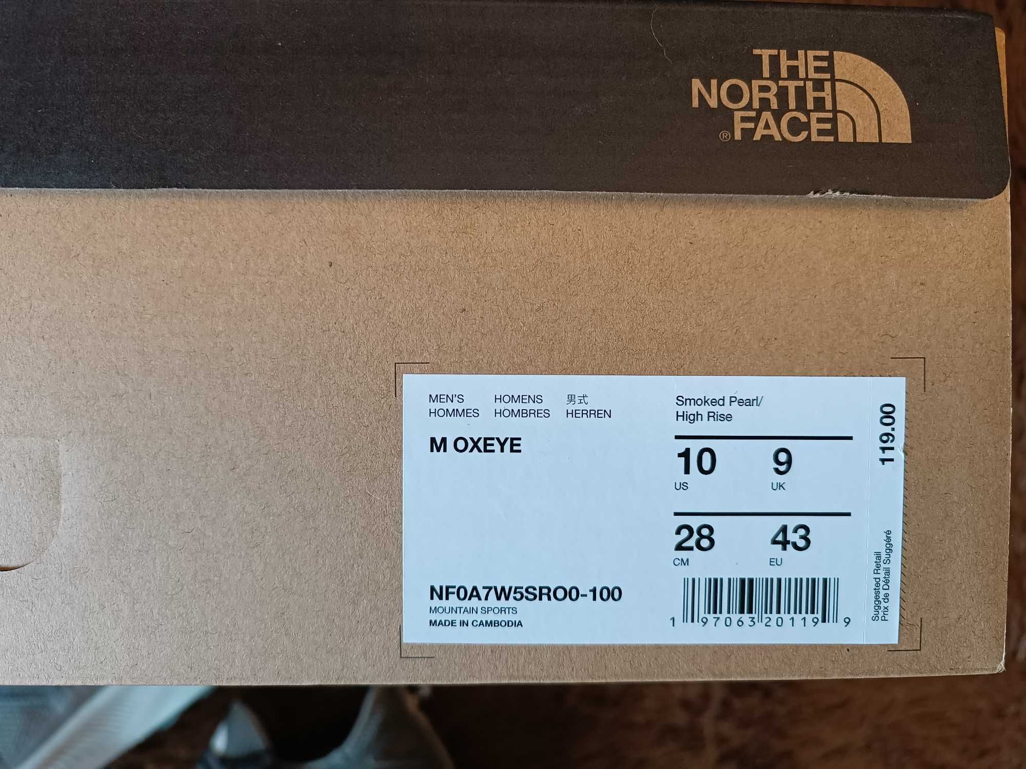 Кросівки The North Face Oxeye