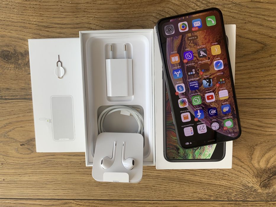 iPhone XS Max 256GB stan idealny pełen zestaw