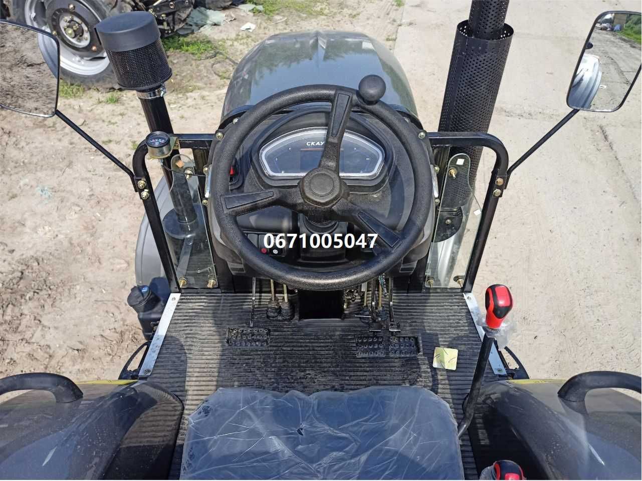 Мінітрактор Скаут ТЕ-504+Резина Armour + 2 циліндра + Реверс доставка