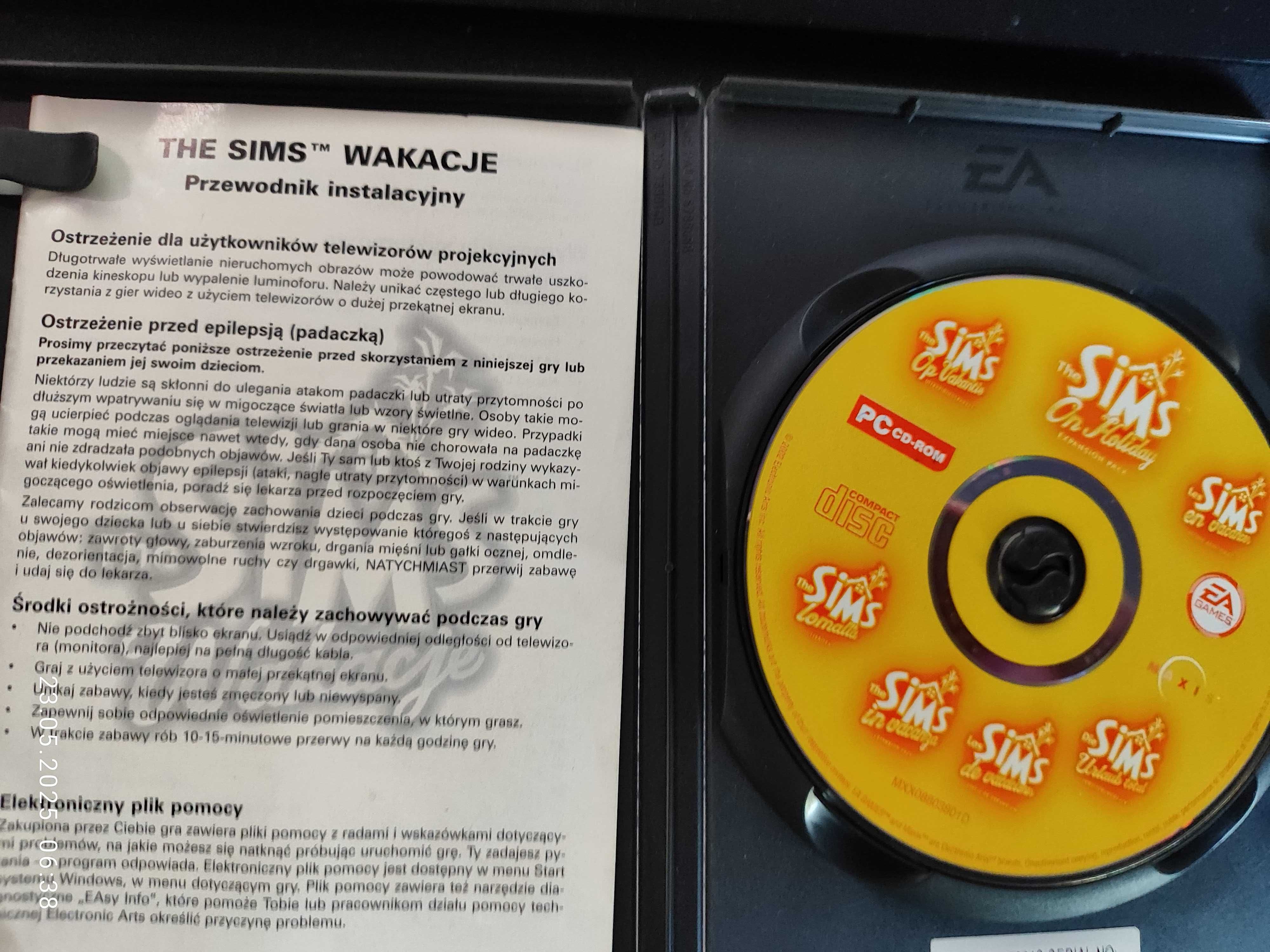 The Sims Wakacje PC PL