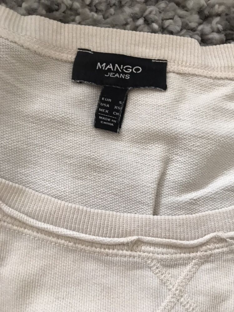 MANGO bluza z kotem kot rozm M