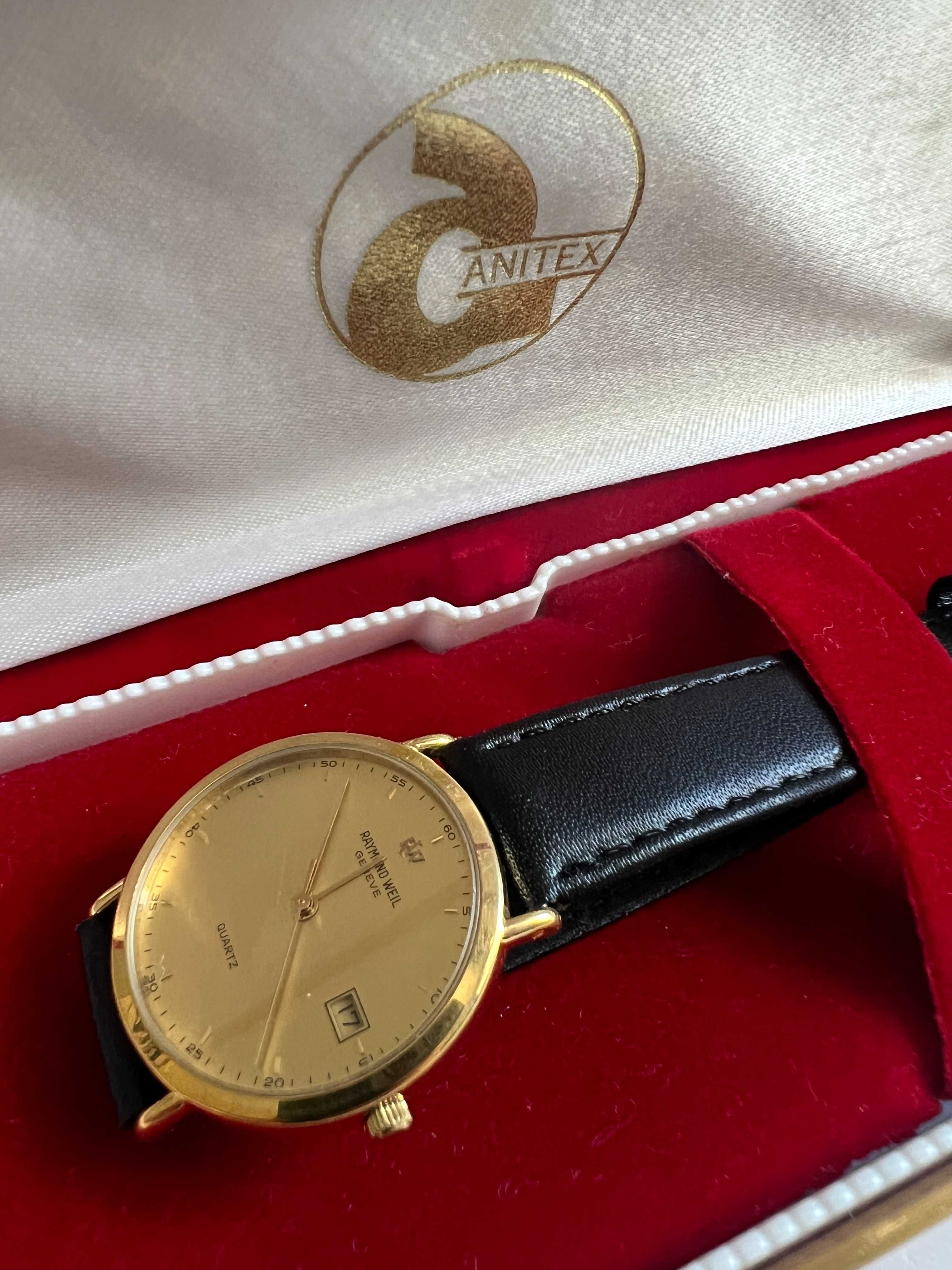 Relógio Raymond Weil Genève – Quartzo Vintage Dourado