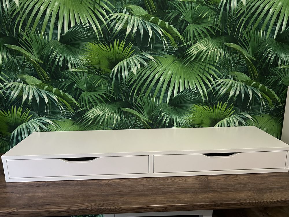 Półka z szufladami Ikea Ekby Alex