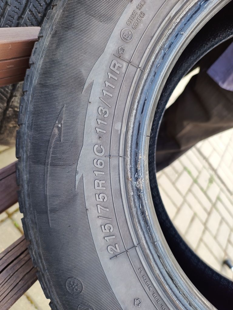 Opony 4x 215/75/16c