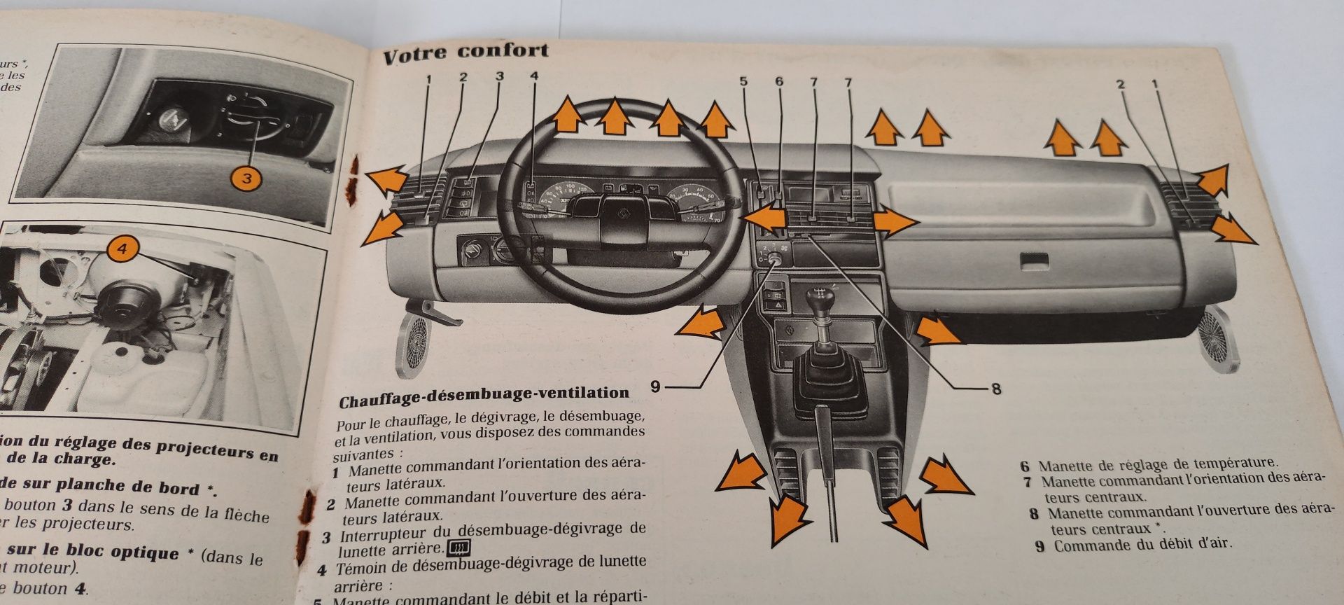 Manual do Condutor/Instruções do Renault 11 de 1987